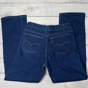 Levi’s Men’s Vintage Action Jeans Dark Blue Denim Size 32x30‎ Made In USA